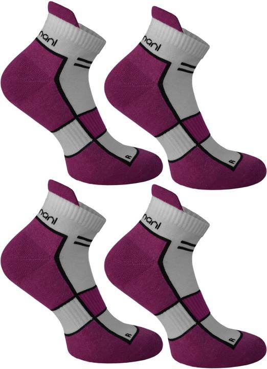 Produktbild Normani 4 Paar Running Sneaker mit Fersenlasche (4er Pack, 43 - 46)