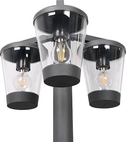Actual product image Trio IP44 411060342Waylight anthracite 'Cavado', 2parts (E27, IP44)