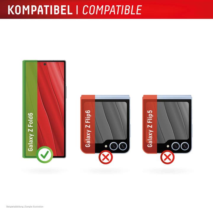 Productafbeelding Displex Smart Glass 2D (1 Stuk, Samsung Galaxy Z Fold6)
