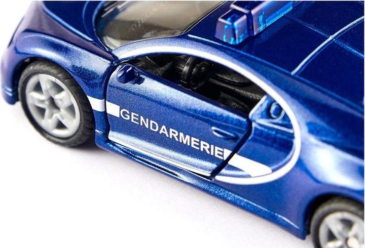 Actual product image Siku Bugatti Chiron Gendarmerie