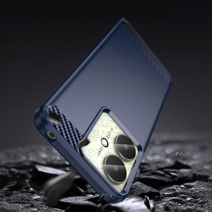 Immagine prodotto Cover-Discount Xiaomi Poco C65 / Redmi 13C - Custodia in metallo blu (Xiaomi Redmi Note 13 4G, Xiaomi Poco C65, Xiaomi Redmi 13C 5G)