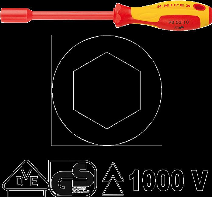 Image du produit Knipex Steckschlüssel (Clé Allen)