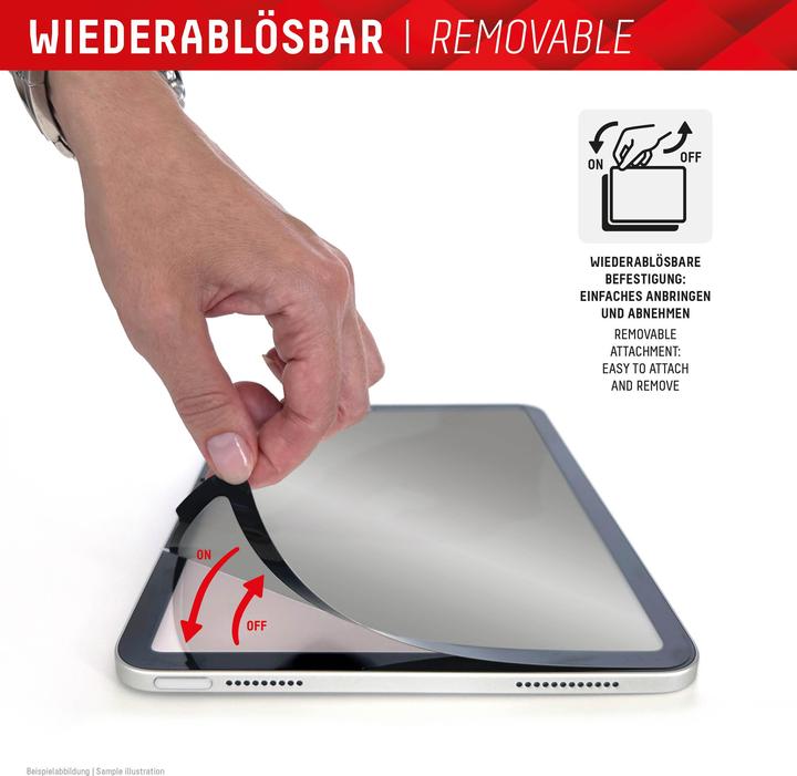 Image du produit Displex Tablet Privacy Safe, Tablet Blickschutzfolie (1 pièce(s), iPad Air 13 2024 (M2), iPad Pro 13 2024 (M4), iPad Air 13 2025)