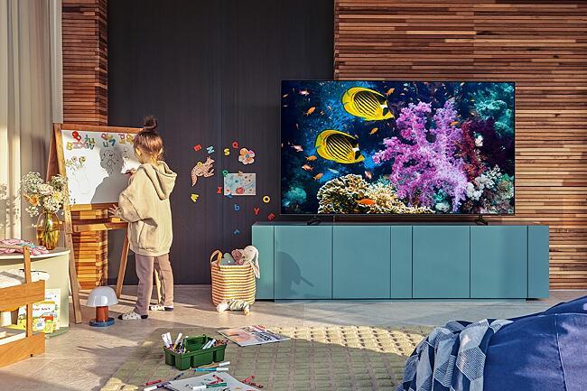 Actual product image Samsung QE43Q60A (43", Q60A, QLED, 4K, 2021)