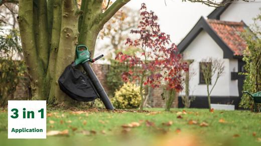 Productafbeelding Bosch Home & Garden UniversalGardenTidy 3000 (Elektrische stroom, Bladzuiger, Bladblazer, Vacuüm en ventilator)