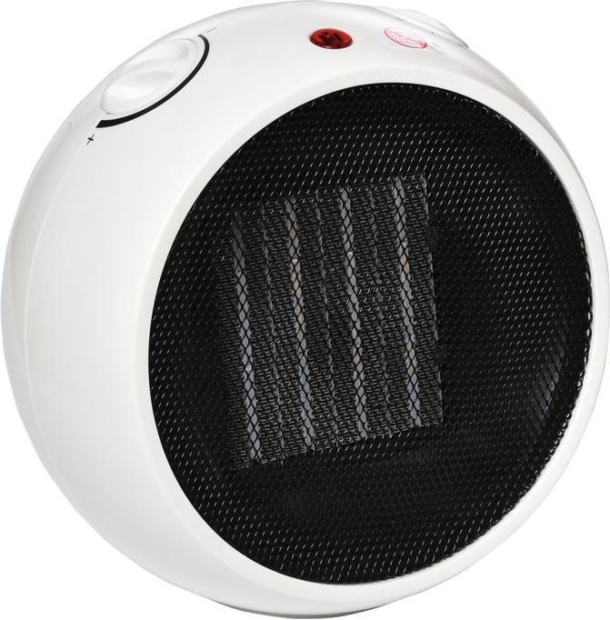 Produktbild Swisshandel24 Heizlüfter Heizgerät Elektroheizer Heizer Heizung Wärme 900W/1500W PP-Kunststoff Weiss+Schwarz 22 x (1500 W)