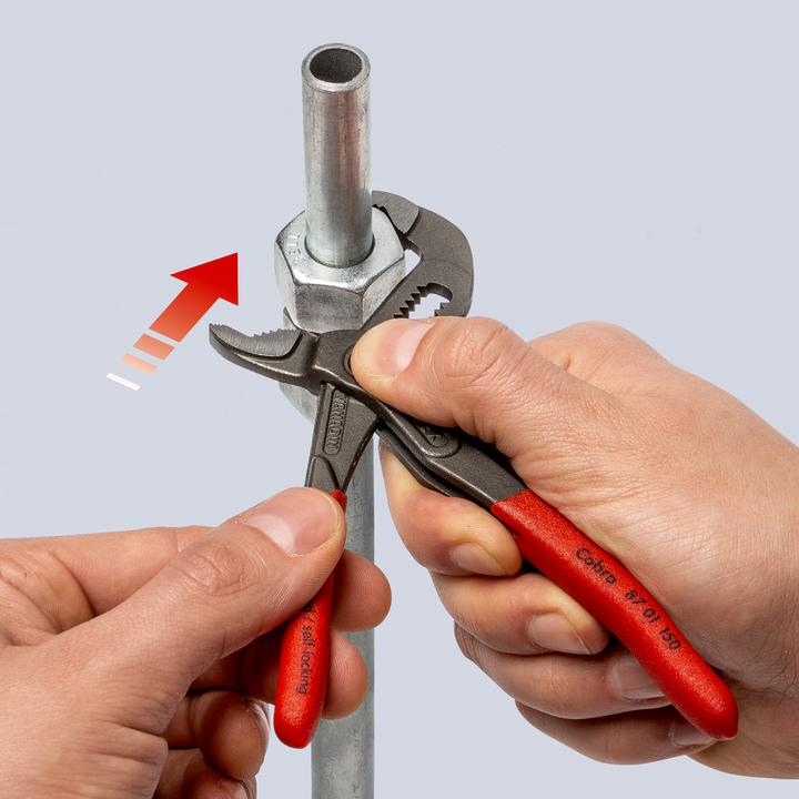 Produktbild Knipex Cobra®Hightech-Wasserpumpenzange 87 01 150 SB (150 mm)
