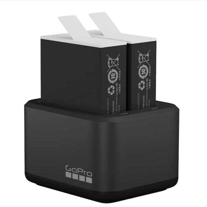 Immagine prodotto GoPro Dual Battery Charger + Enduro Batteries (Hero 12 Nero, Hero 11 Nero, Hero 10 Nero, Eroe 9 nero)