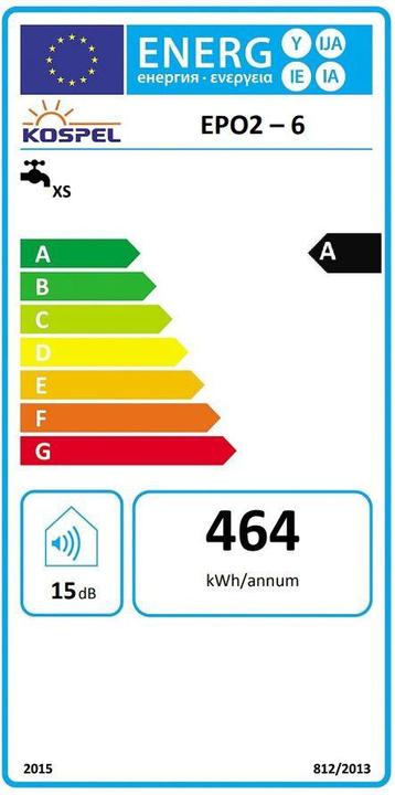 Actual product image Viessmann Inst. Water Heater Kospel Epo2-6 Amicus
