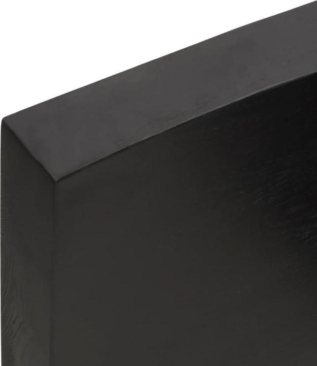 Produktbild VidaXL Tischplatte 80x60x6 cm Massivholz Eiche Behandelt (80 x 60 x 6 cm)
