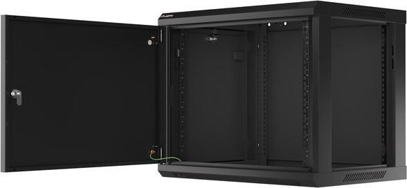 Produktbild Lanberg WF01-6409-00B Rack 9U Wandmontiertes Regal (9 HE, 19 Zoll Rack)