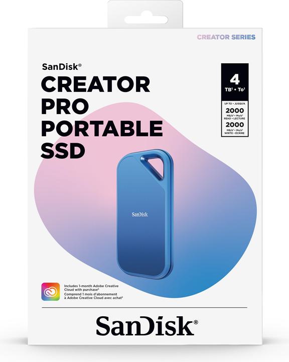 Produktbild SanDisk Creator Extreme PRO Portable (4000 GB)