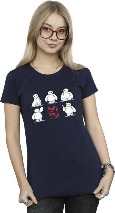 Image du produit Disney - T-shirt BIG HERO BAYMAX MANY POSES - Femme (XL)