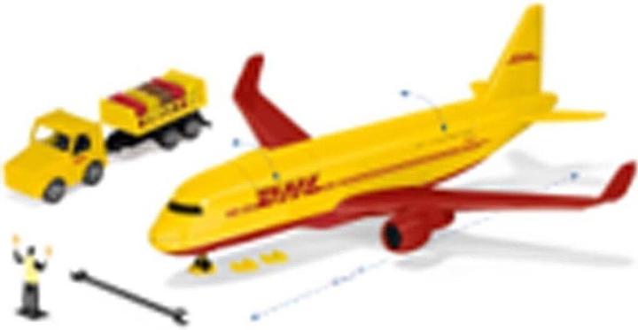 Actual product image Siku DHL cargo plane with accessories