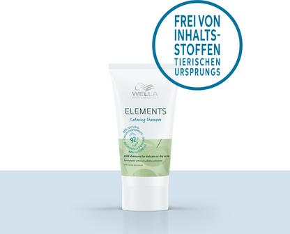Produktbild Wella Elements Calming Shampoo (30 ml, Flüssiges Shampoo)