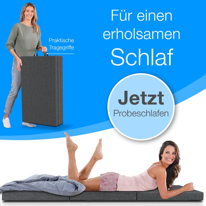 Immagine prodotto Bestschlaf Materasso per ospiti (120 x 200 cm, Nucleo di schiuma)