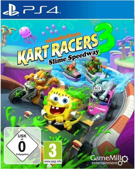 Image du produit GameMill Entertainment Nickelodeon Kart Racers 3 : Slime Speedway (PS4, DE)