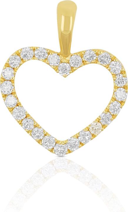 Muau Herz (750/18K Gelbgold)