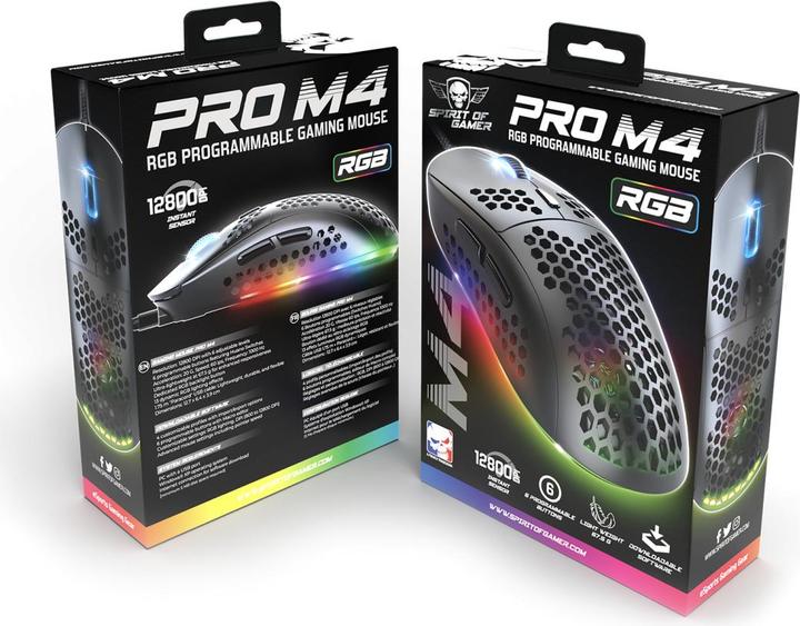 Actual product image Spirit Of Gamer PRO-M4 DARK (Cable)