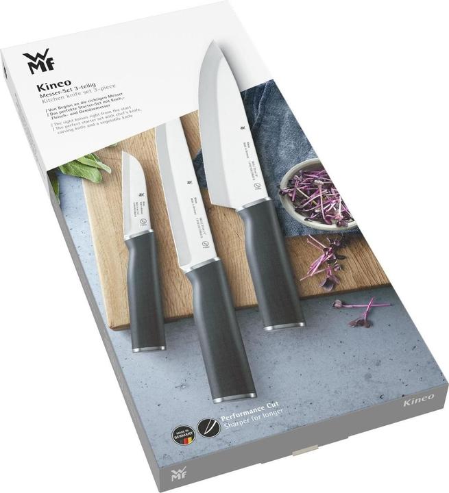 Image du produit WMF Set de couteaux de cuisine 3pcs Kineo Made in Germany Performance Cut (18 cm)