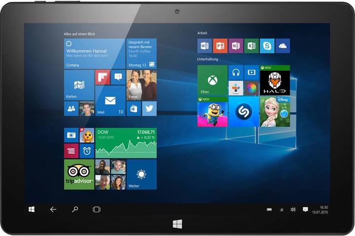 Actual product image CSL Windows® Tablet / 2 in 1 Panther Tab HD WiFi 256 25.7 cm (10.1 inch) 1.10 GHz ® Celeron® 10 Pro 64 (WLAN only, 10.10", 256 GB, Black)