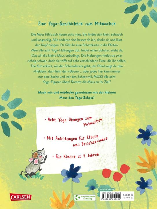 Produktbild Die kleine Maus und der Yoga-Schatz (Lena Ellermann, Britta Nonnast, Deutsch)