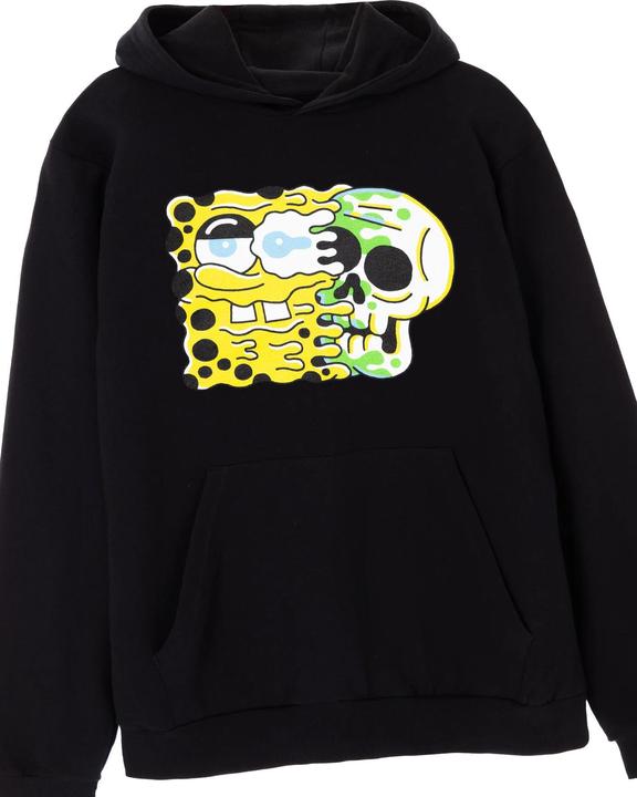 Actual product image Spongebob Squarepants Mens Skull Hoodie (M)