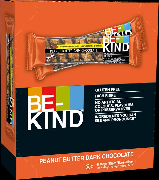 Actual product image Be-Kind Peanut Butter Dark Chocolate (480 g)
