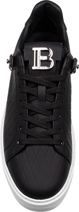Produktbild Balmain b-court sneakers in black leather (40)