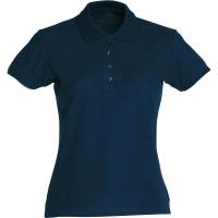 Produktbild Clique Damen Poloshirt Basic 028231, Baumwolle, dunkel marine, Grösse S (S)