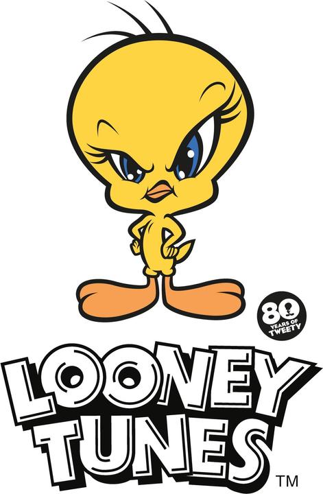 Actual product image Tweety Unisex Adult 80th Anniversary Hoodie (M)