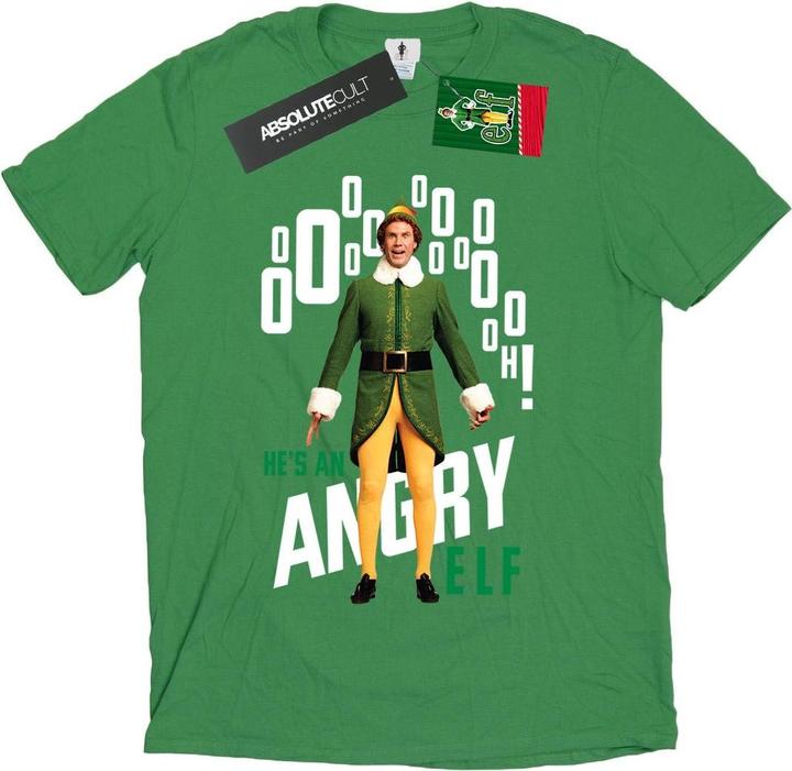 Immagine prodotto Elf Angry Maglietta Uomo (XXL)