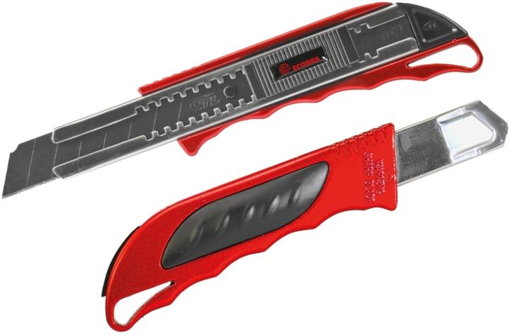 Image du produit Ecobra Cutter Premium 18 mm avec lame de scie et lame en acier carbone (Cutters)