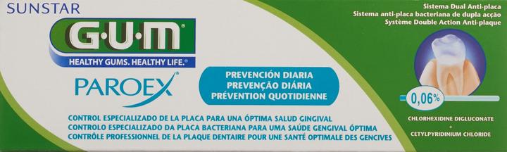 Actual product image GUM SUNSTAR PAROEX Zahnpasta 0.06 % chlorhexidine (75 ml)