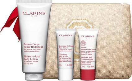 Clarins Noël 2023 Moisture Rich Bodylotion (Körperpflegeset)