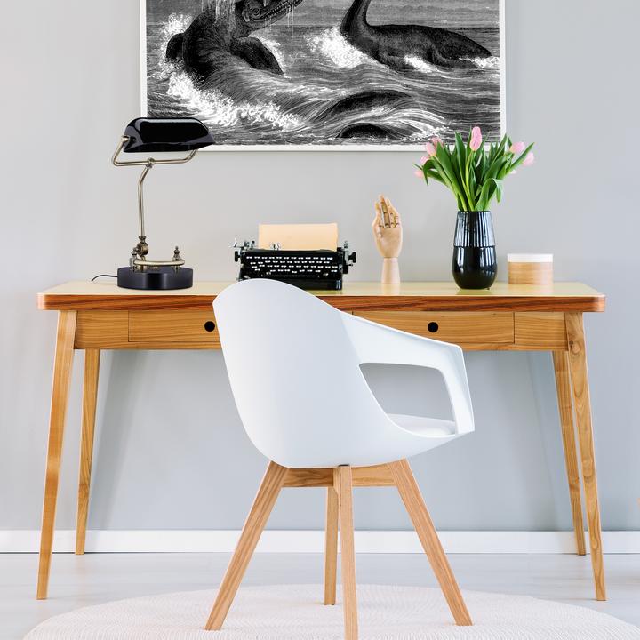 Image du produit Relaxdays Lampe de banquier (E27)