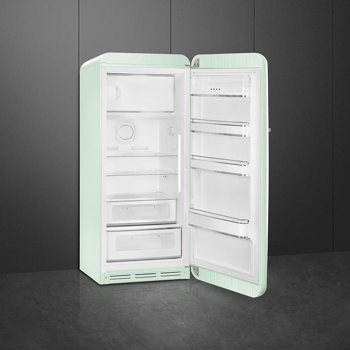 Produktbild Smeg FAB28RPG6 Kühlschrank Rechtsanschlag Pastellgrün 50's Style, 2025 Modell, EEK: C (270 l)