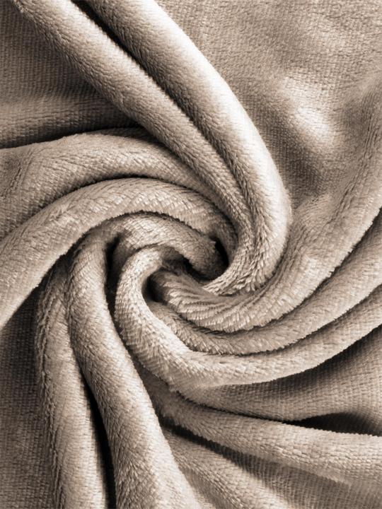 Produktbild Aspero 2 Kissenbezüge „Vora“ Taupe (60 x 60 cm)