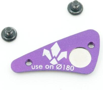 Actual product image Formula E-bike magnetic speed sensor adapter for Monolitic brake discs (180 mm)