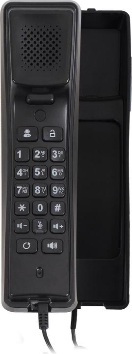 Actual product image 2N Indoor IP Handset Black (Ethernet, Cable)