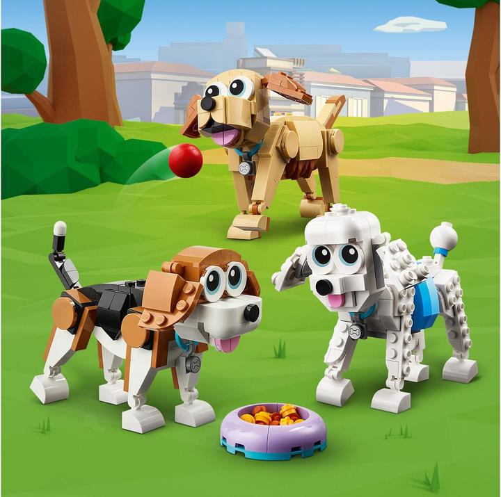 Immagine prodotto LEGO 31137 Cani carini (31137, LEGO Creator 3-in-1)
