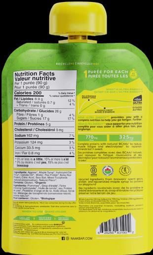Actual product image Näak Ultra Energy Purée (Apple, 1 pcs., 1200 g)