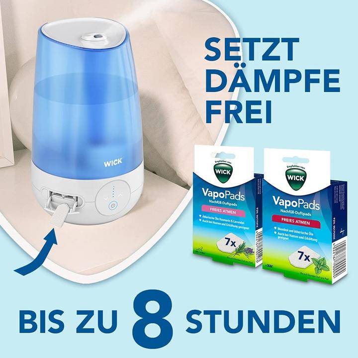 Immagine prodotto Wick Umidificatore a ultrasuoni ad aria fredda 21 W (35 m²)