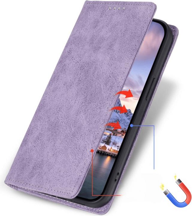 Immagine prodotto Cover-Discount Galaxy A56 5G - Flip Case mit RFID Blocker (Samsung Galaxy A56)