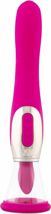 Actual product image Teazers Pleasure Pump mit GPunkt Vibrator Pink
