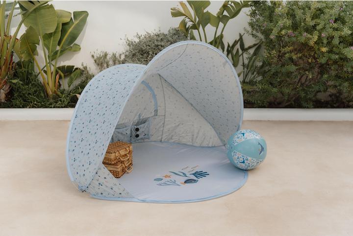 Actual product image Little Dutch Beach Tent Ocean Dreams Blue