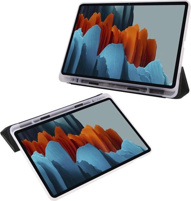 Produktbild MU Classic Dreifach faltbare Hülle mit Stylus Halterung (Galaxy Tab S7)