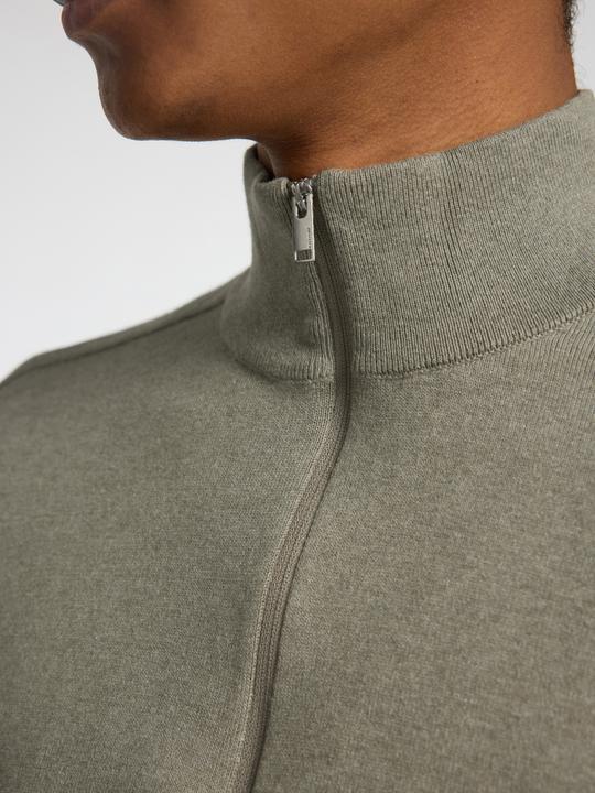 Actual product image Selected Homme Half-zip knitted jumper (XXL)