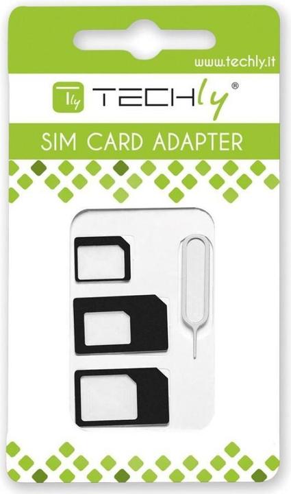 Produktbild Techly 301535 SIM card adapter, S