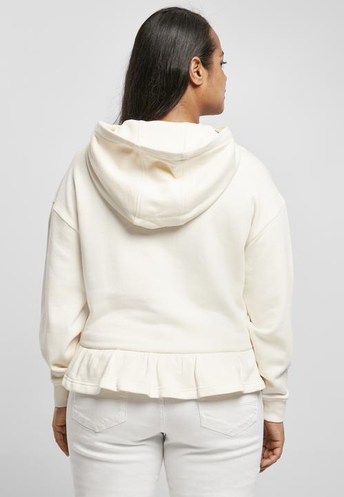 Actual product image Urban Classics Ladies Organic Volants Hoody (4XL)